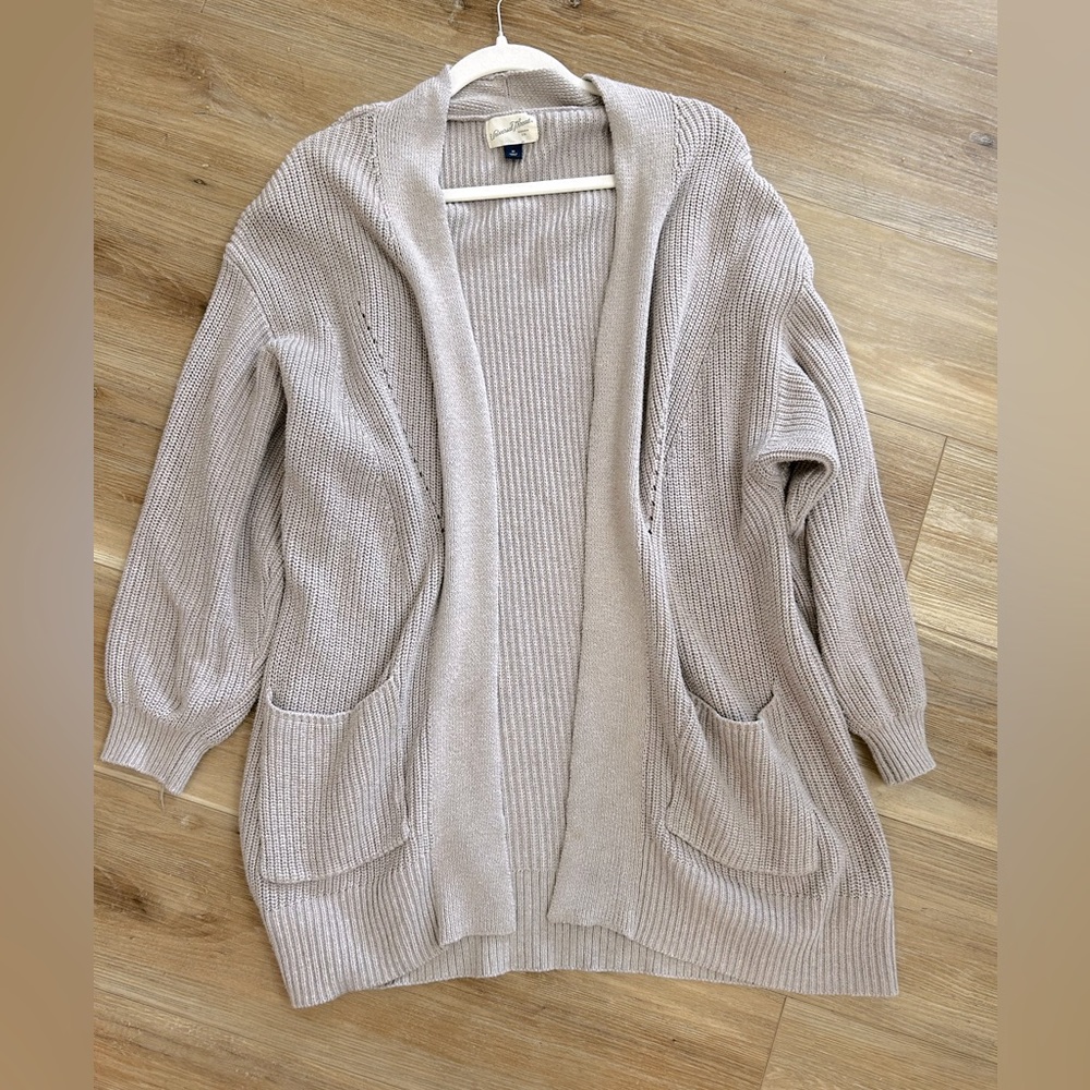 Chunky Long Cardigan